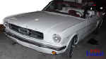 65 Mustang Convertible white / white