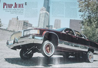 Picture taken of the centerfold until we get the original from Lowrider Magazine!